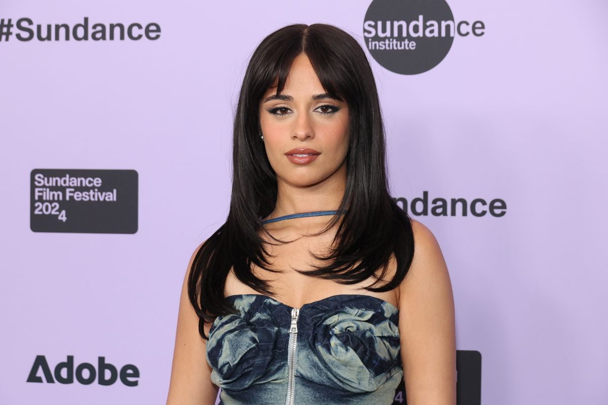 Camila Cabello attends the "Rob Peace" Premiere during the 2024 Sundance Film Festival at Eccles Center Theatre on January 22, 2024 in Park City, Utah. (Photo by Dia Dipasupil/Getty Images)