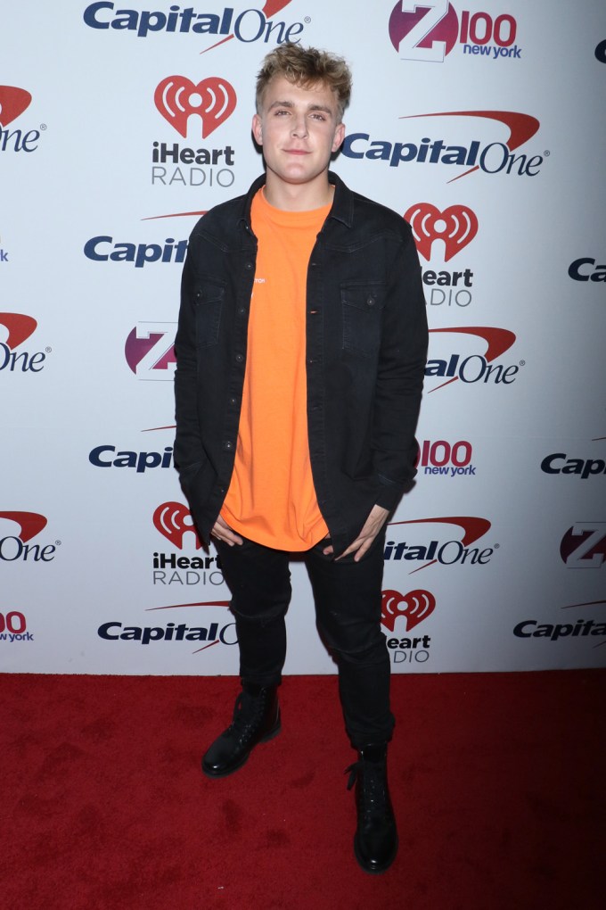Jake Paul attends the Jingle Ball