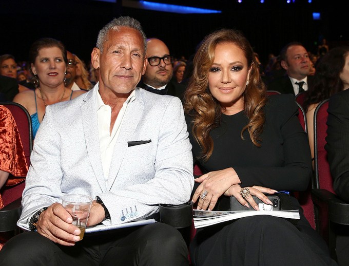 Angelo Pagan & Leah Remini