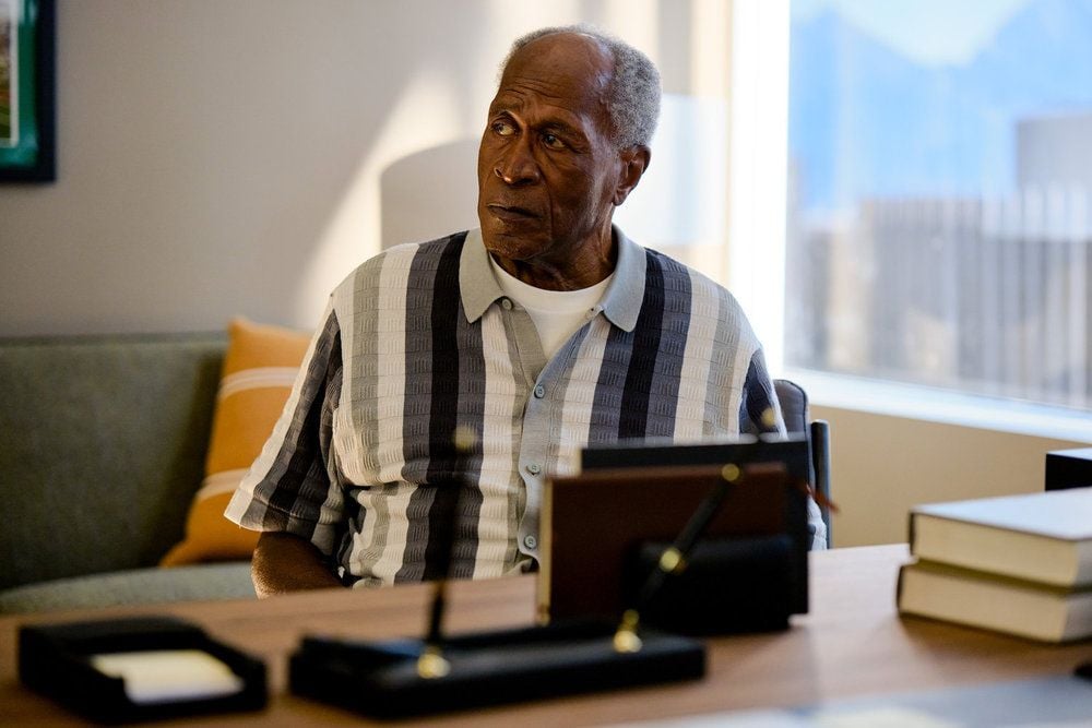 SUITS L.A. -- "Pilot" Episode -- Pictured: John Amos as Himself -- (Photo by: David Astorga/NBC) 