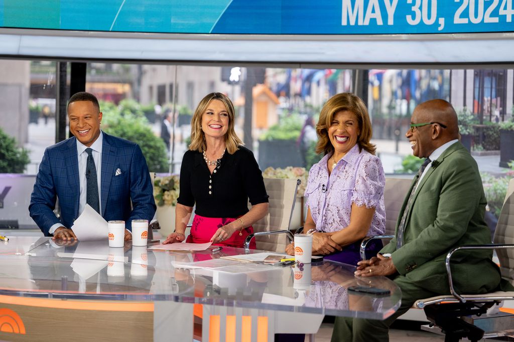 TODAY -- Pictured: Craig Melvin, Savannah Guthrie, Hoda Kotb and Al Roker on Thursday, May 30, 2024