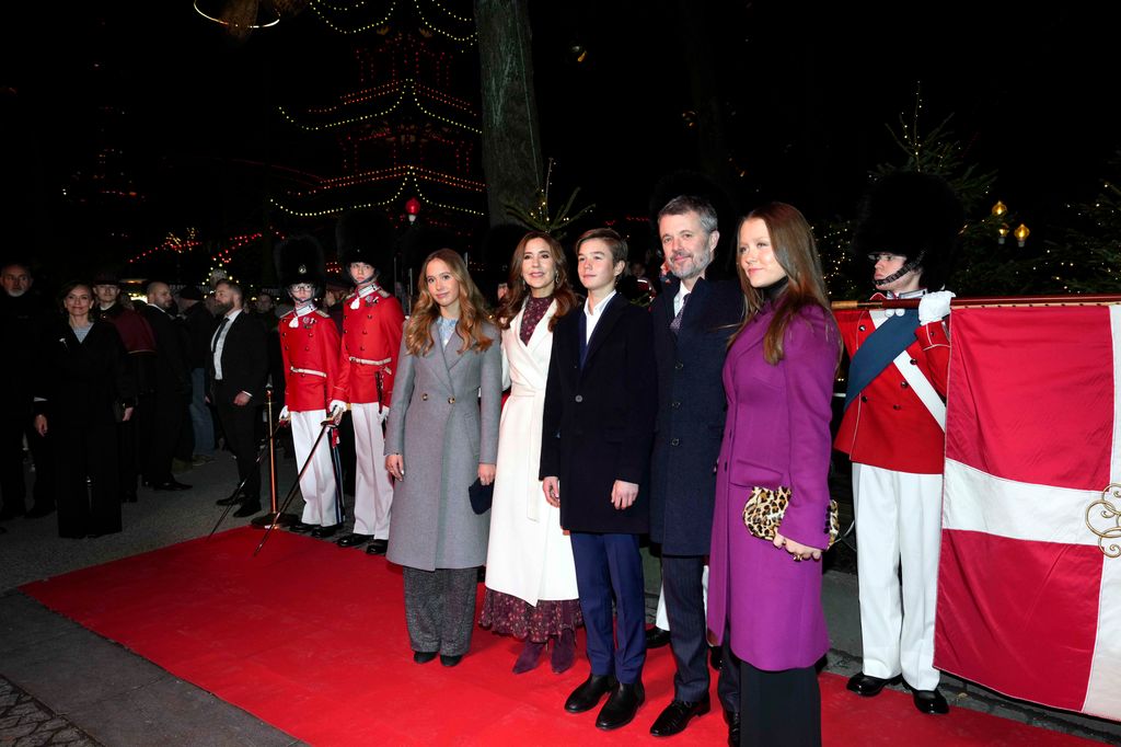 The Queen was joined by her family at the ballet

