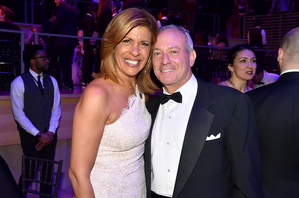 Hoda Kotb (L) and Joel Schiffman