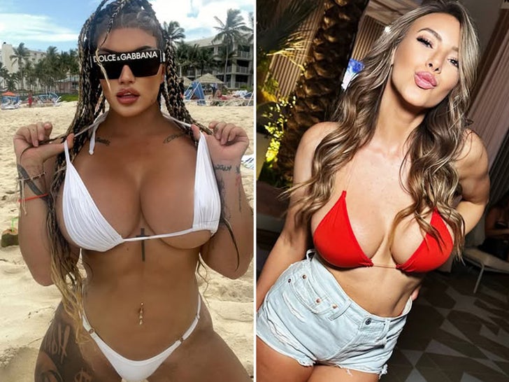 Italia Toochi Kash and Amber Lara Hot Shots