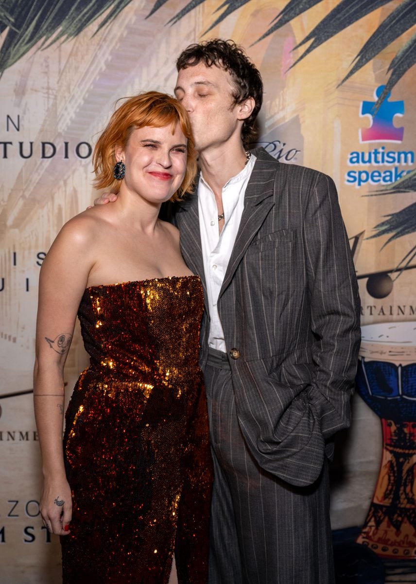 LOS ANGELES, CALIFORNIA - OCTOBER 24: Tallulah Willis (L) and Justin Acee attend the Autism Speaks Los Angeles Gala at the Taglyan Complex on October 24, 2024 in Los Angeles, California. (Photo by Amanda Edwards/Getty Images)