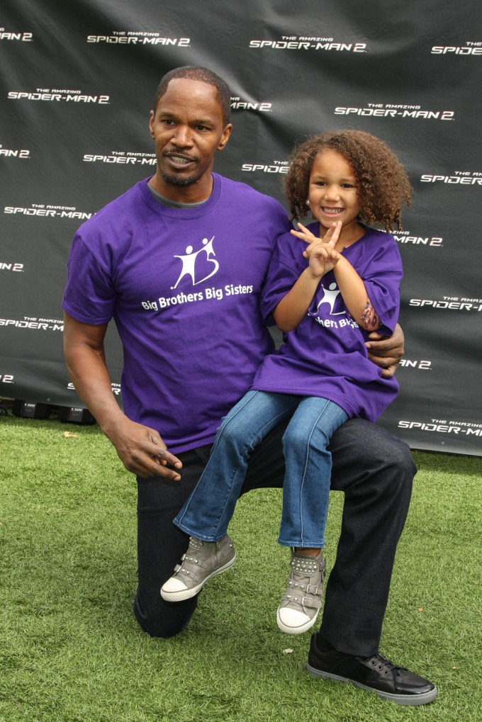 Jamie Foxx With Daughter Annalise