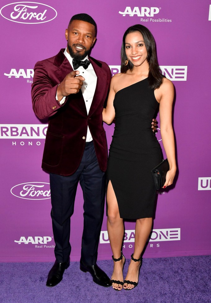 Jamie Foxx With Daughter Corinne