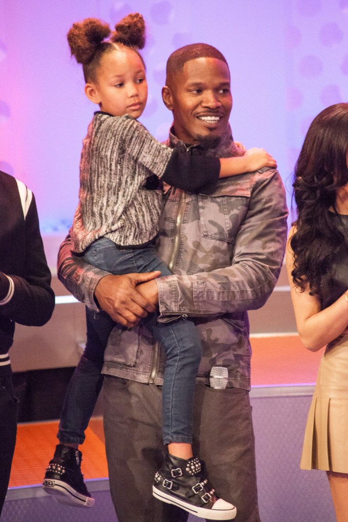 Jamie Foxx With Daughter Annalise