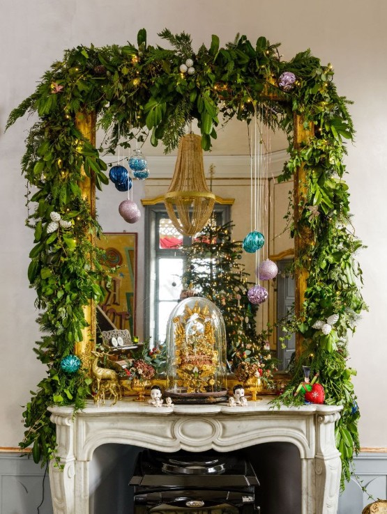 Dick and Angel shared this photo of their stunning fireplace at their Chateau