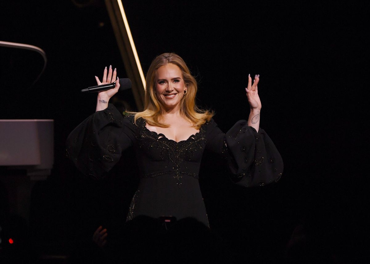 Adele at her last show or 'Weekends with Adele'