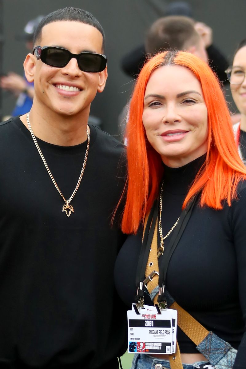 Daddy Yankee and Mireddys Gonzalez