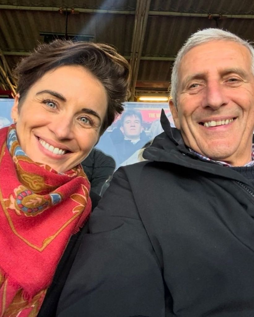 Vicky McClure with her dad Mick