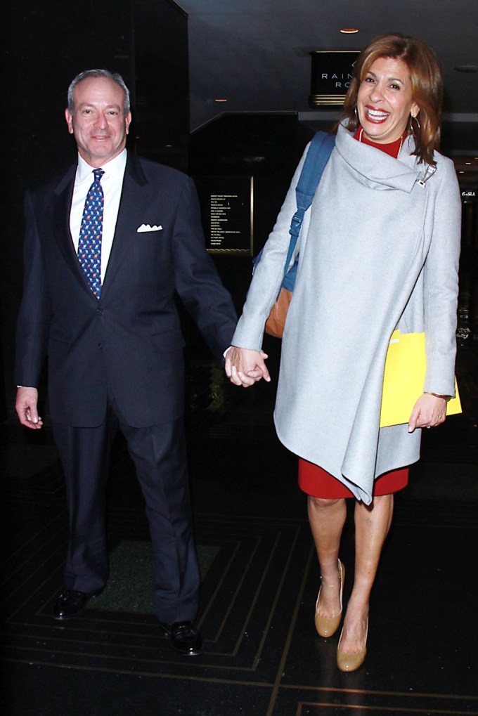 Hoda Kotb & Joel Schiffman Leave Her Book Signing