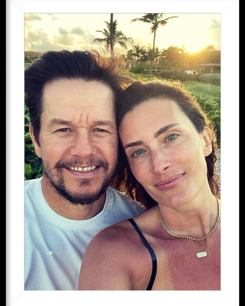 mark wahlberg and wife rhea durham on vacation