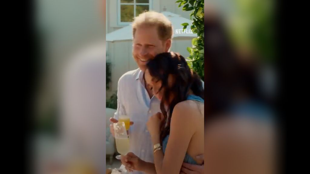 Prince Harry also makes an appearance in the trailer for Meghan's Netflix series