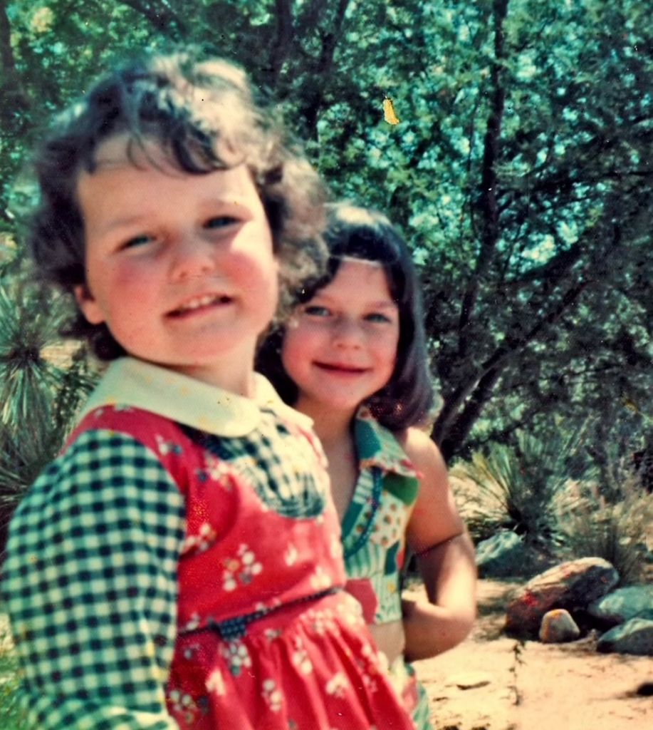 Savannah Guthrie as a little girl
