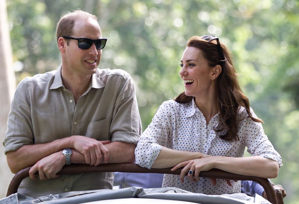 couple on safari 