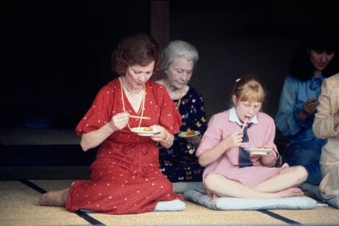 Rosalynn And Amy Carter