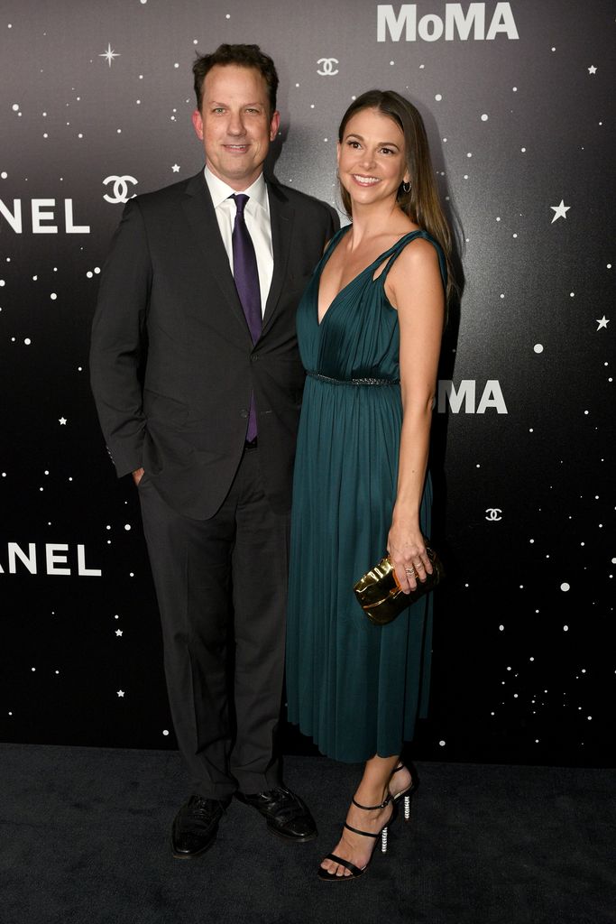 Ted Griffin (L) and Sutton Foster attend The Museum Of Modern Art Film Benefit Presented By CHANEL: A Tribute To Martin Scorsese on November 19, 2018 in New York City.