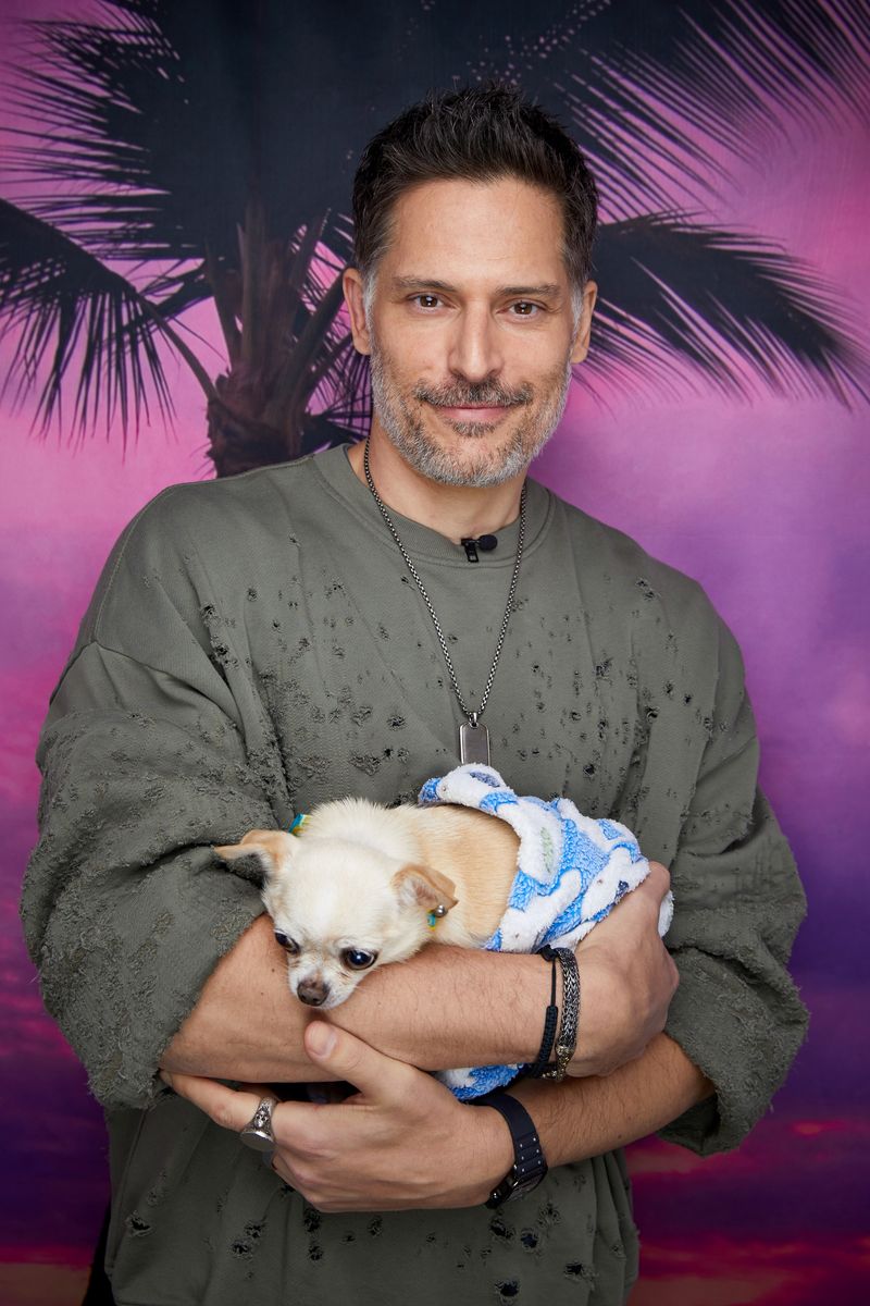 Joe Manganiello and Bubbles