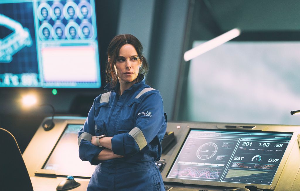 Emily Hampshire stars in The Rig 