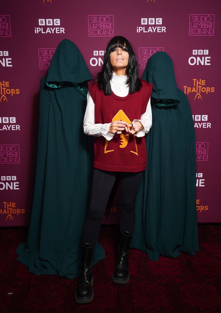 woman posing at tv show launch 