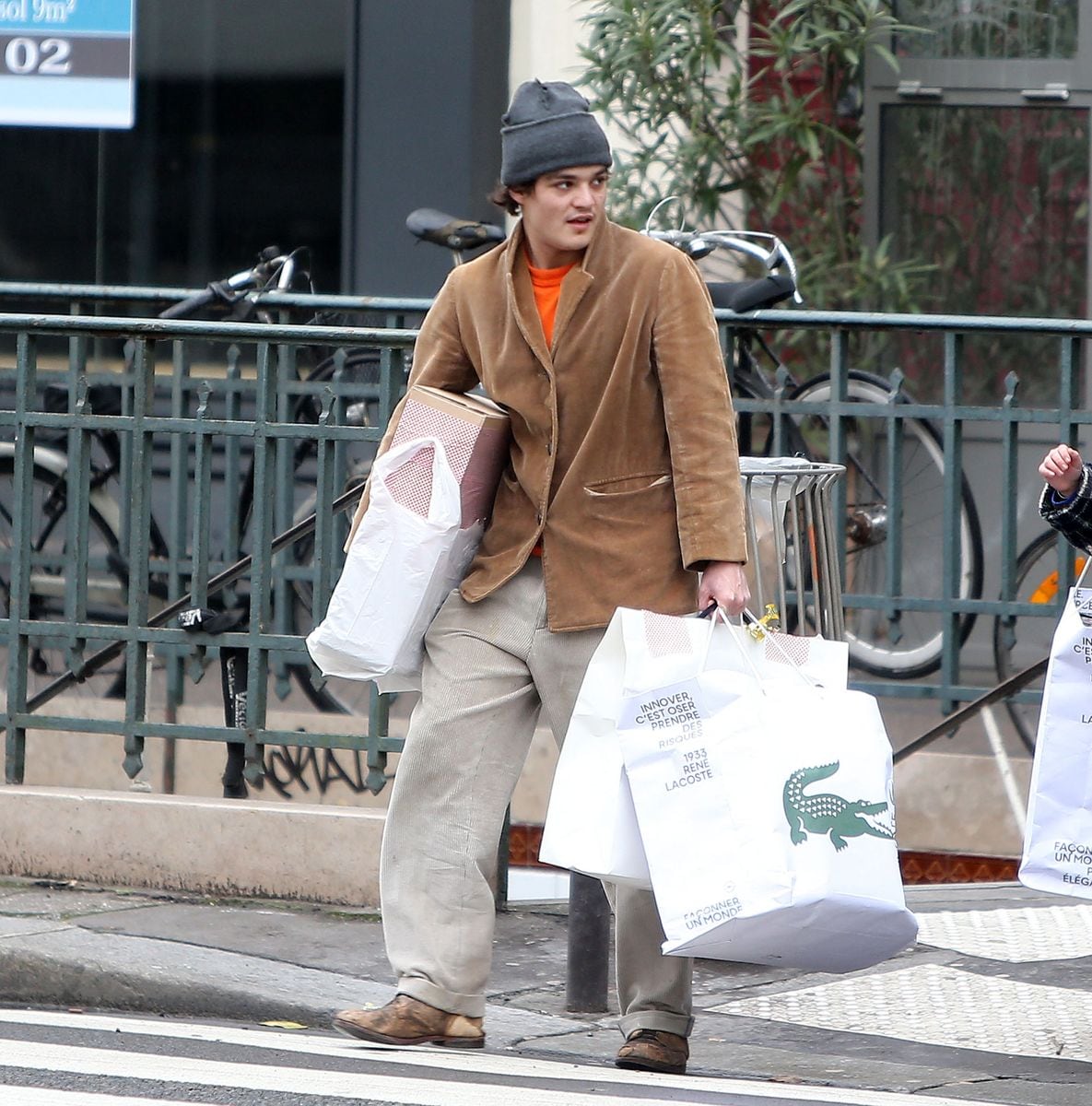 Jack Depp, Johnny Depp's 22-year-old son, in Paris. 