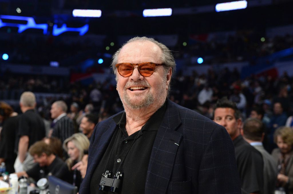 Jack Nicholson attends the NBA All-Star Game 2018 at Staples Center on February 18, 2018 in Los Angeles, California