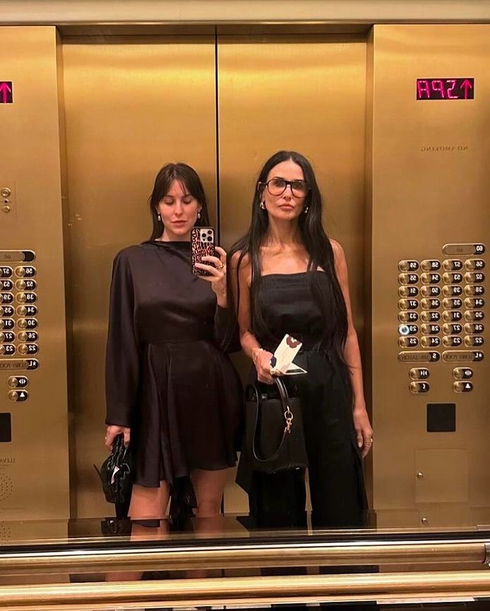 Demi and Scout looked so similar in the awards season snap