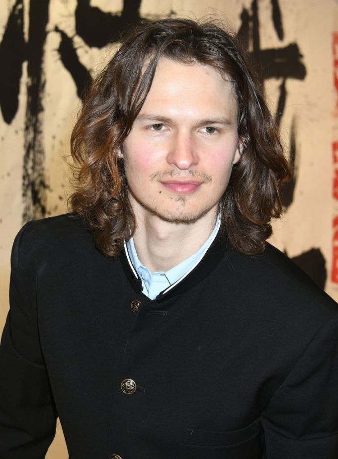 Ansel Elgort Calligraphy And Photography Exhibition