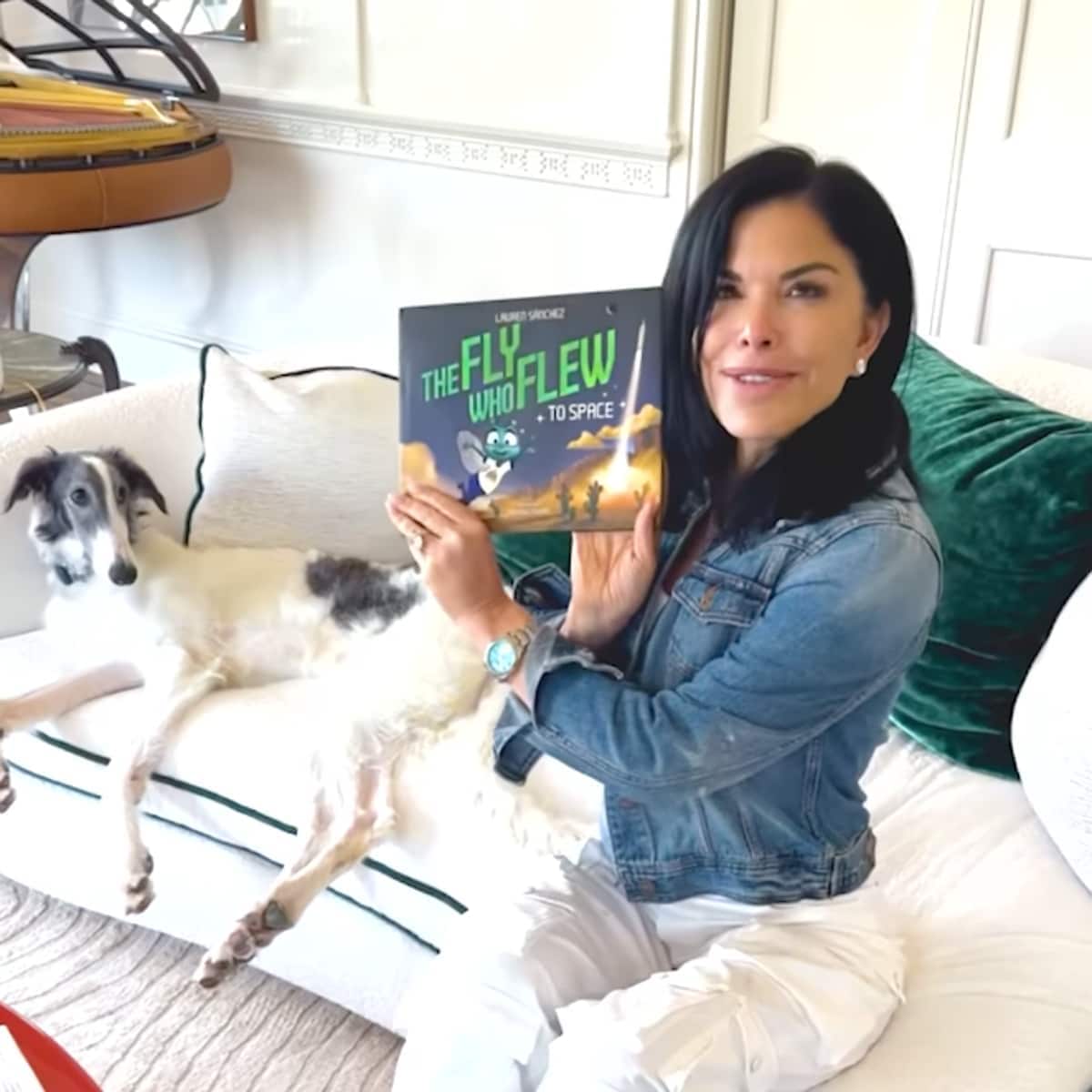 Lauren Sanchez unveils sneak peek of debut children's book, 'The Fly Who Flew to Space'