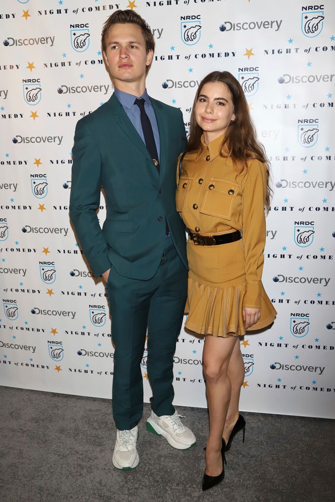 Ansel Elgort & Girlfriend Violetta