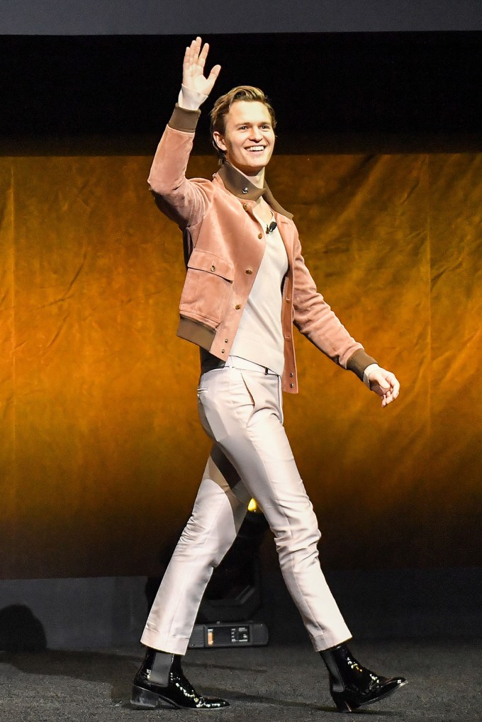 Ansel Elgort On The CinemaCon Stage