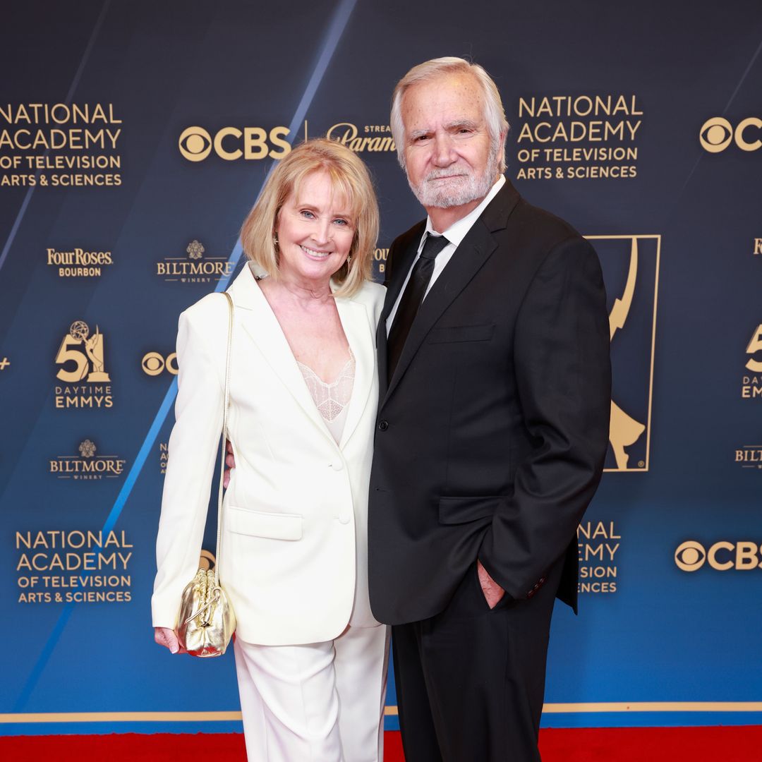 Laurette Spang McCook and John McCook on the red carpet for THE 51ST ANNUAL DAYTIME EMMYÂ® AWARDS, airing live on Friday, June 7 on the CBS Television Network, and available to stream live and on-demand on Paramount+