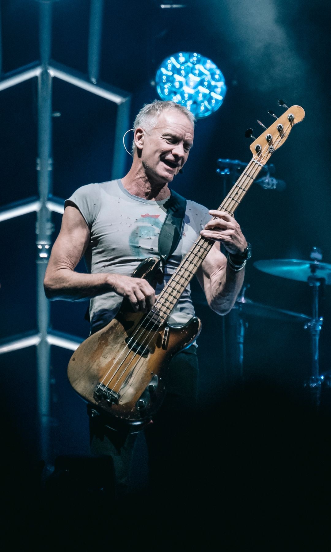 Sting performs onstage at Accor Arena on December 03, 2023 in Paris