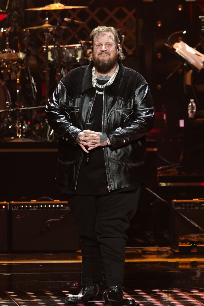 SNL50: THE HOMECOMING CONCERT -- Pictured: Jelly Roll performs on Friday, February 14, 2025