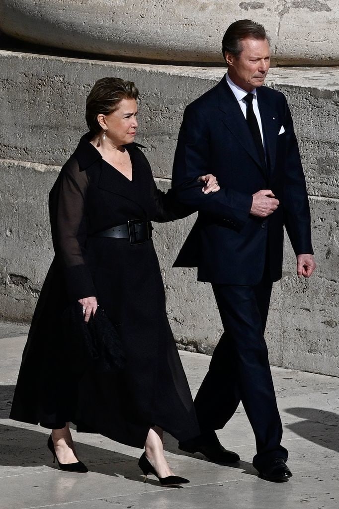 Grand Duchess of Luxembourg Mari­a Teresa Mestre Batista and Grand Duke of Luxembourg Henri 