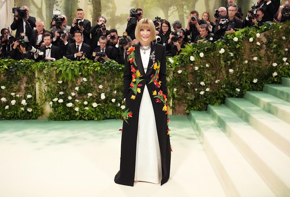 Anna Wintour attends The 2024 Met Gala.