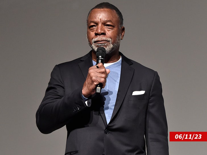 carl weathers speaks onstage