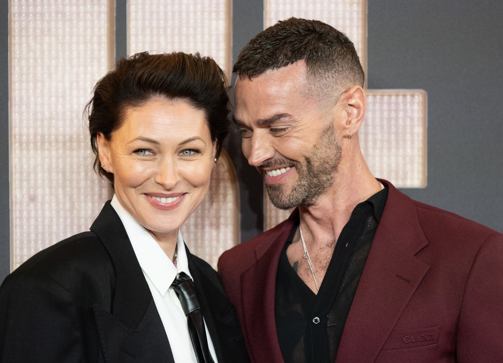 Emma Willis and Matt Willis attend the Better Man premiere