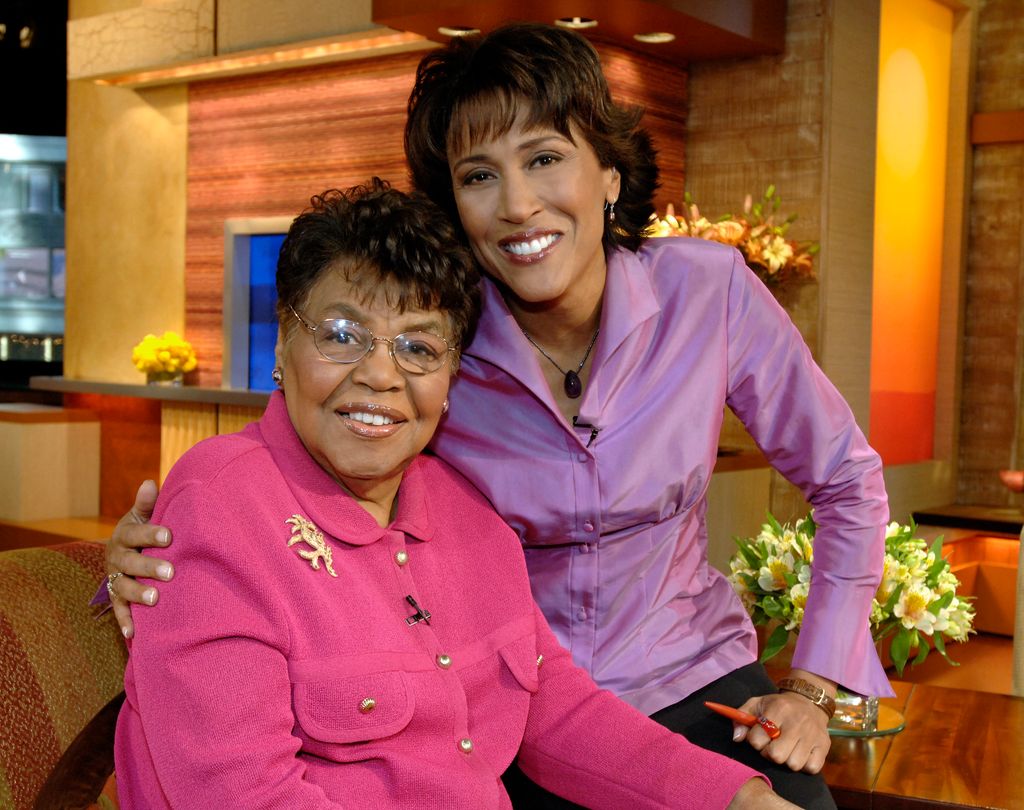 Robin Roberts with her mother Lucimarian Roberts