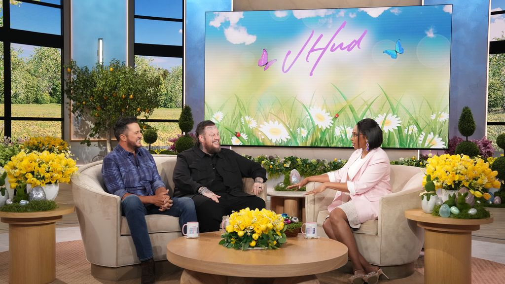 Luke Bryan Jelly Roll and Jennifer Hudson sat