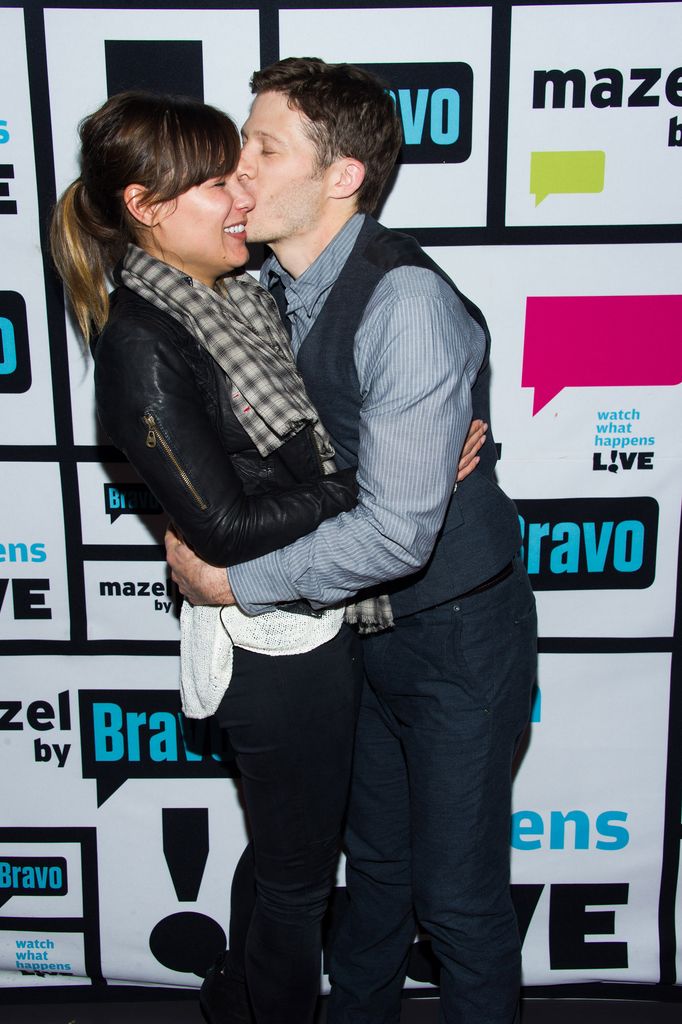 Kiele Sanchez and Zach Gilford on the red carpet
