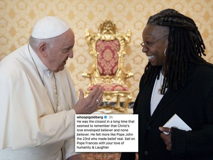whoopi goldberg and pope francis meet insta 1