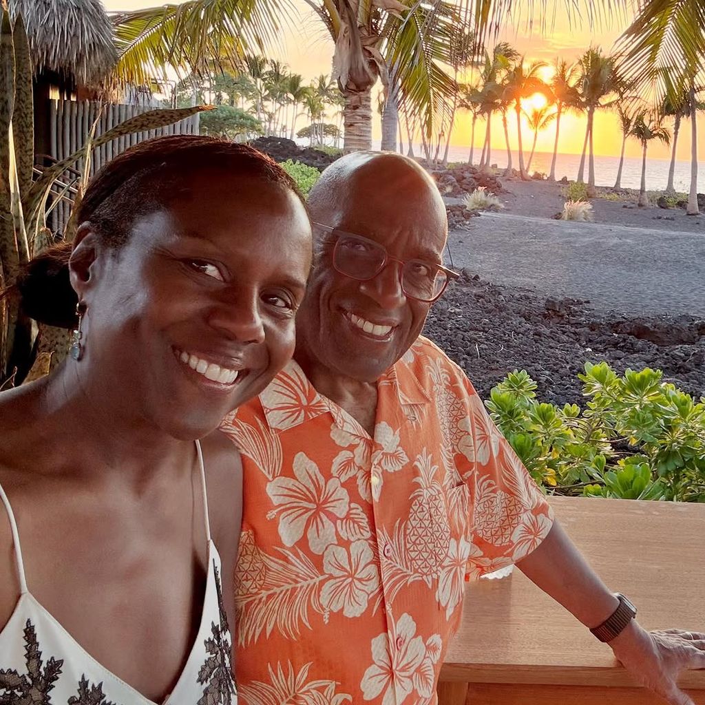 Al and Deborah watched the sunset in Hawaii