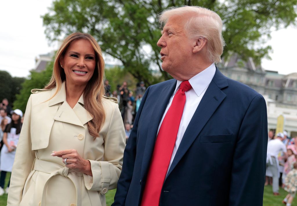Melania Trump Donald Trump Egg Roll