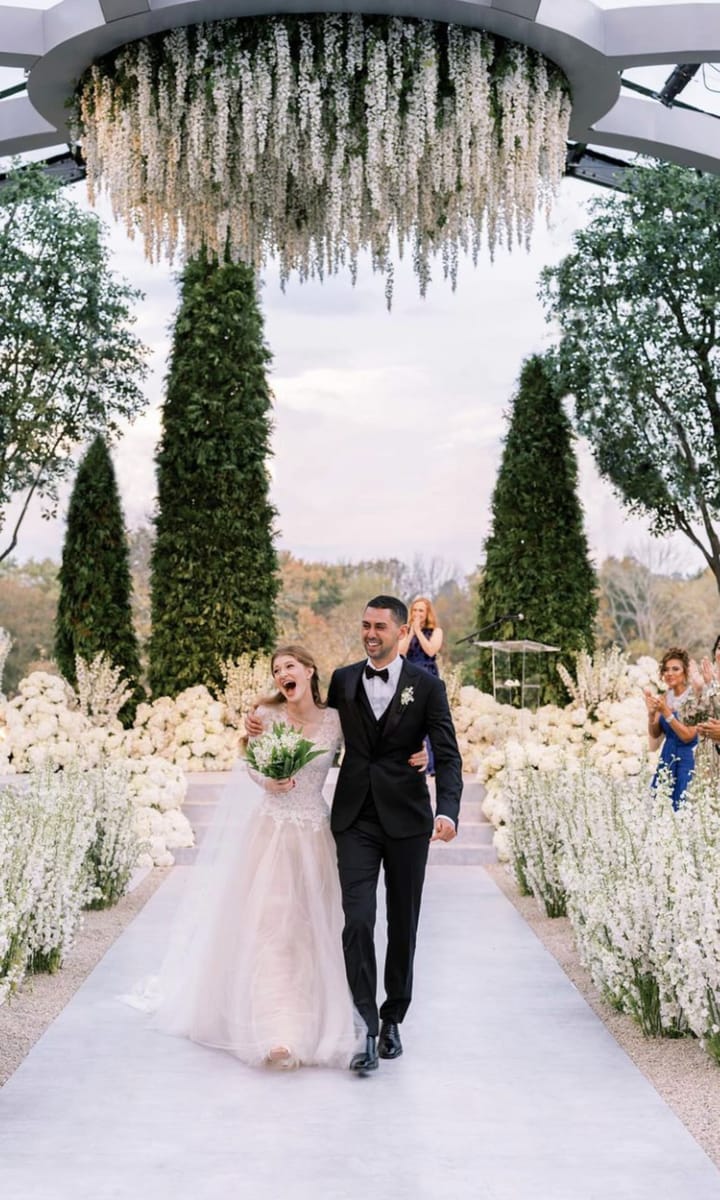 Jennifer Gates married equestrian Nayel Nassar at their Westchester County farm on October 16