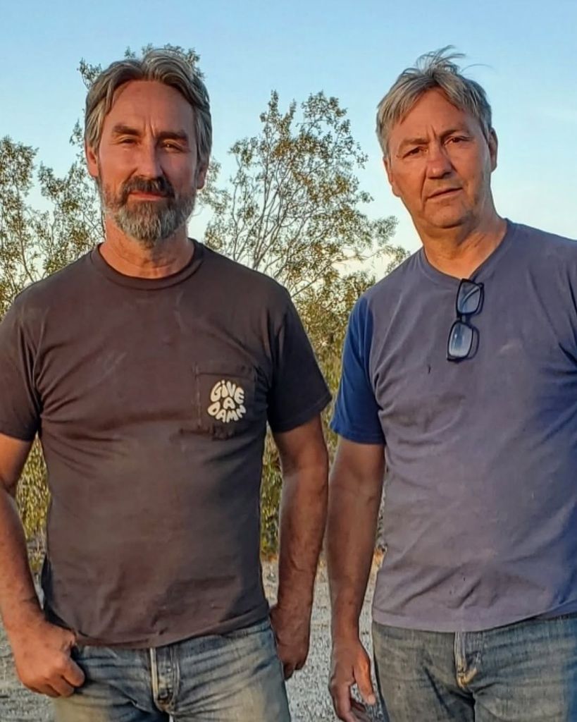 Mike and Robbie Wolfe pose for a photo together, shared on Instagram