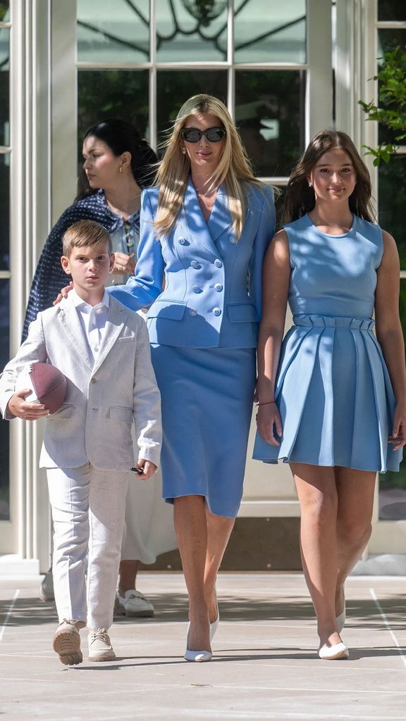 Ivanka twinned with her daughter Arabella
