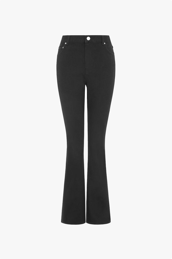 Aligne Mid Rise Slim Flare Jeans